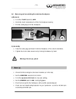 Preview for 11 page of Wassermann Dental-Maschinen HSM-500 User Manual