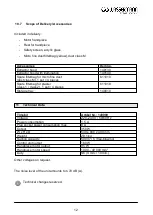 Preview for 12 page of Wassermann 149996 User Manual