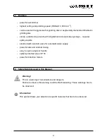 Preview for 4 page of Wassermann HSS-AZ User Manual