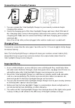 Preview for 6 page of Wasserstein 2 in 1 - Solar Charger & Security Light User Manual