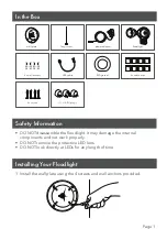 Preview for 2 page of Wasserstein 3-in-1 Smart Plug-in Floodlight for Arlo Pro 3/Pro 4 and Arlo Ultra/Ultra... User Manual