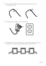 Preview for 4 page of Wasserstein 3-in-1 Smart Plug-in Floodlight for Arlo Pro 3/Pro 4 and Arlo Ultra/Ultra... User Manual