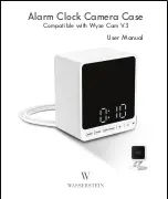 Wasserstein Alarm Clock Camera Case User Manual preview