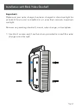 Предварительный просмотр 3 страницы Wasserstein BlinkDBSolarCharBlkUSN User Manual