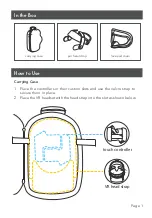 Preview for 2 page of Wasserstein Carrying Case with Pro Head Strap and Face Pad... User Manual