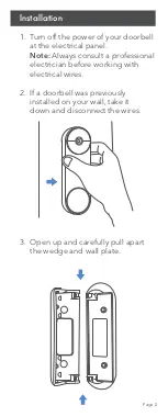 Предварительный просмотр 3 страницы Wasserstein Horizontal Angle Mount User Manual