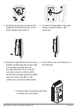 Предварительный просмотр 5 страницы Wasserstein Solar Charging Bracket for Ring Video Doorbell 2nd... Manual