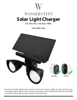 Preview for 1 page of Wasserstein Solar Light Charger for Arlo Pro 3 & Arlo... User Manual