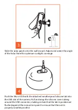 Preview for 3 page of Wasserstein Solar Panel Compatible with Logitech Circle... User Manual