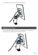 Preview for 4 page of Wasserstein Solar Panel for SimpliSafe Wireless Outdoor Security... User Manual