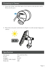 Preview for 5 page of Wasserstein Solar Panel for SimpliSafe Wireless Outdoor Security... User Manual