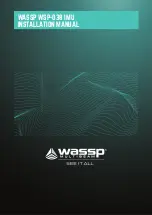 Предварительный просмотр 1 страницы Wassp WASP-038 Installation Manual