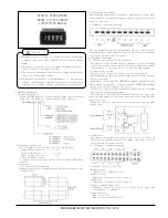 WATANABE ELECTRIC INDUSTRY CO., LTD AP-244A-11 series Instruction Manual preview