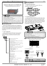 WATANABE ELECTRIC INDUSTRY A7X18-X Operation Manual предпросмотр