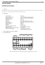 Preview for 6 page of WATANABE ELECTRIC INDUSTRY AM-215A Instruction Manual