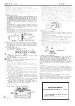 Preview for 2 page of WATANABE ELECTRIC INDUSTRY AS-203A Series Instruction Manual