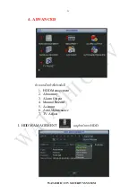 Preview for 25 page of WATASHI DVR H.264 User Manual