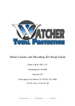 Preview for 1 page of Watcher Total Protection WP-7122 Setup Manual