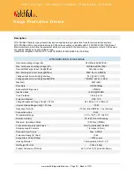 Preview for 2 page of WatchfulEye WTH-SG/RJ45-KG Manual