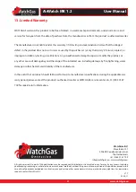 Preview for 21 page of WatchGas AirWatch MK1.2 User Manual