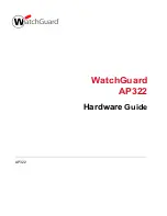 Watchguard AP 322 Hardware Manual предпросмотр