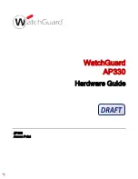 Watchguard AP330 Hardware Manual preview