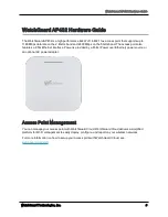 Предварительный просмотр 6 страницы Watchguard AP432 Hardware Manual