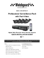 Watchguard DVR4ENTPACK7 Quick Installation Manual preview