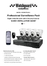 Preview for 1 page of Watchguard DVR8ENTPACK3 Quick Installation Manual