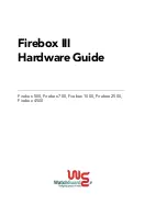 Watchguard Firebox III 1000 Hardware Manual preview