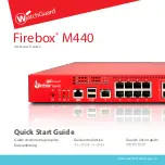 Watchguard Firebox M440 Quick Start Manual preview