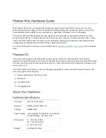 Watchguard Firebox NV5 Hardware Manual preview