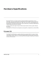 Preview for 3 page of Watchguard Firebox T30 Hardware Manual