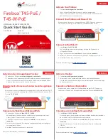 Watchguard Firebox T45-W-PoE Quick Start Manual preview