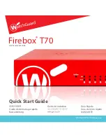 Watchguard Firebox T70 Quick Start Manual preview