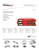 Watchguard Firebox X Core 1250e Firebox X Peak 5500e Quick Start Manual preview