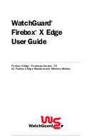 Preview for 1 page of Watchguard Firebox X15 User Manual