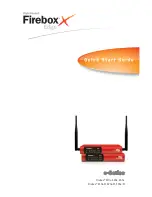 Preview for 1 page of Watchguard Firebox X55E Quick Start Manual