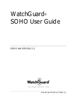 Watchguard SOHO  SOHO and SOHO | tc User Manual preview