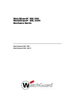 Watchguard SSL 1000 Hardware Manual preview