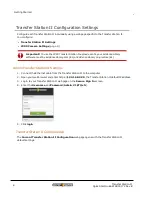 Предварительный просмотр 8 страницы Watchguard Transfer Station II Quick Start Manual