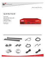 Preview for 1 page of Watchguard XTM 1050 Quick Start Manual