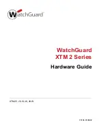Preview for 1 page of Watchguard XTM 25 Hardware Manual