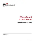 Watchguard XTM 33 Hardware Manual preview