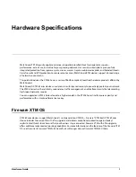 Предварительный просмотр 3 страницы Watchguard XTM 810 Hardware Manual