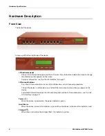 Предварительный просмотр 6 страницы Watchguard XTM 810 Hardware Manual