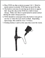 Preview for 2 page of WatchMinder 3 Instructions Manual