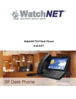 WatchNet AVCDP7 Manual preview