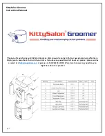 Watchorn Products KittySalon Groomer Instructional Manual preview