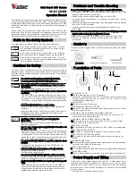 Preview for 1 page of Watec W-01CDB3 Operation Manual